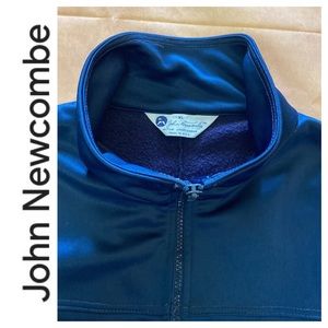 💙Vintage 80’s John Newcombe Mock Neck Lightweight Track Jacket Size XLarge
